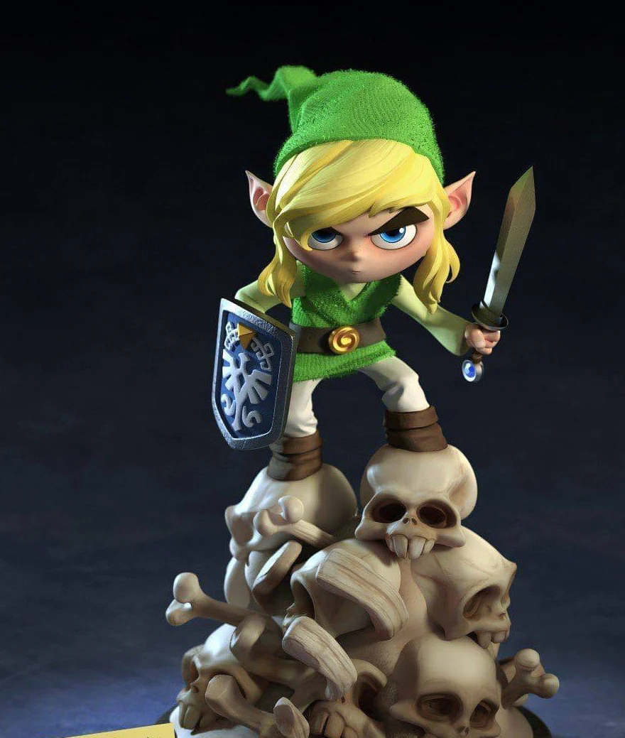 link Legend of zelda 3d print stl